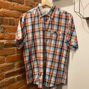 James Campbell short sleeve button down shirt